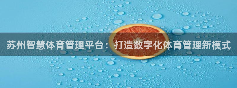 必一体育流水线是什么意思：苏州智慧体育管理平台：打造数字化体