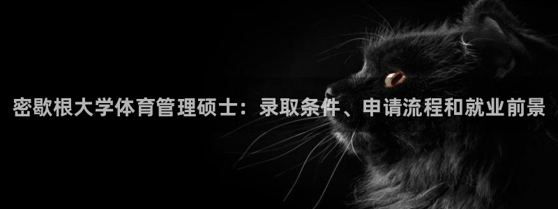 必一运动体育官网下载：密歇根大学体育管理硕士：录取条件、申请